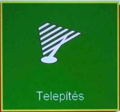 Econ távirányító nyilak és menü